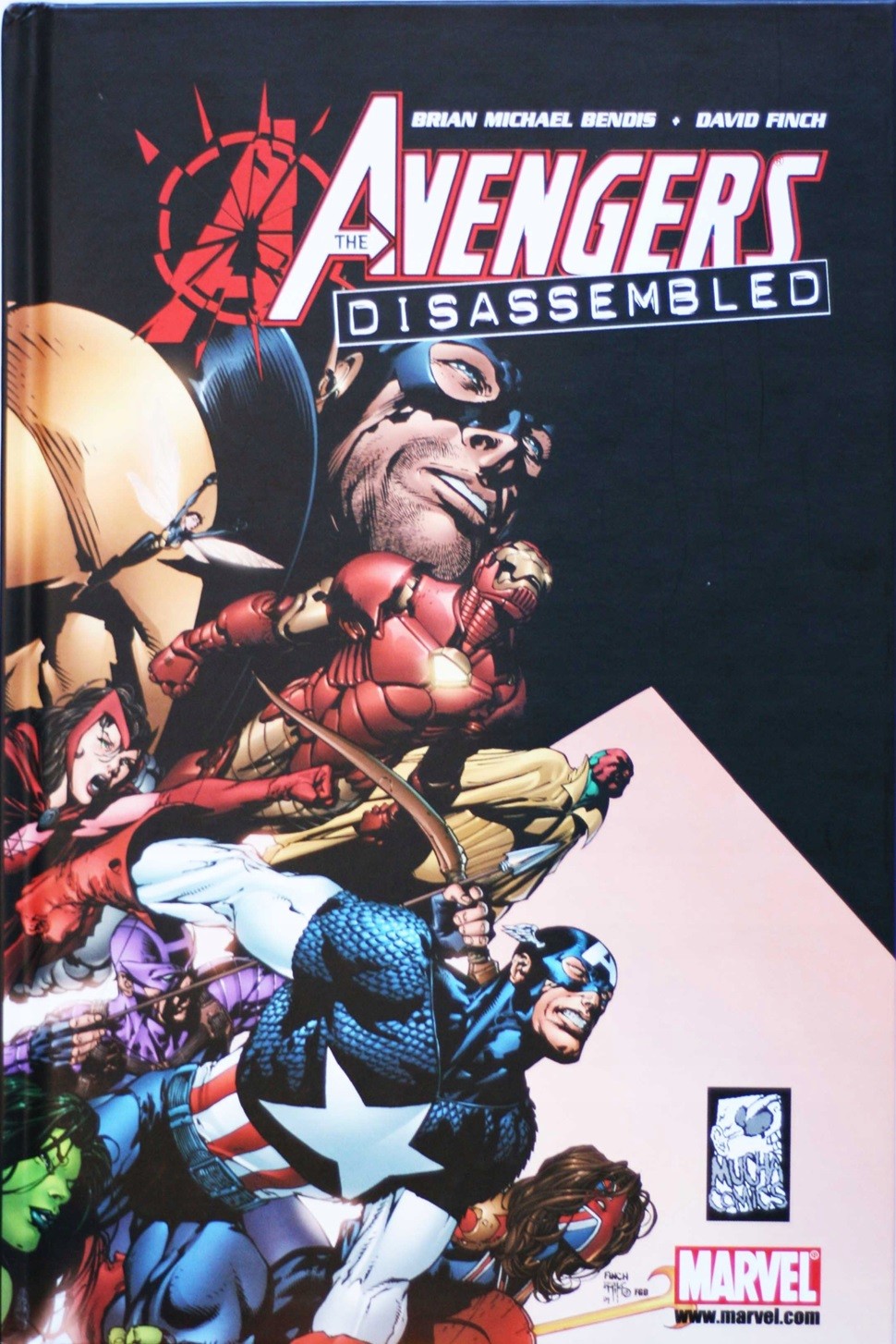 Marvel The Avengers Disassembled Brian Michael Bendis, David Finch