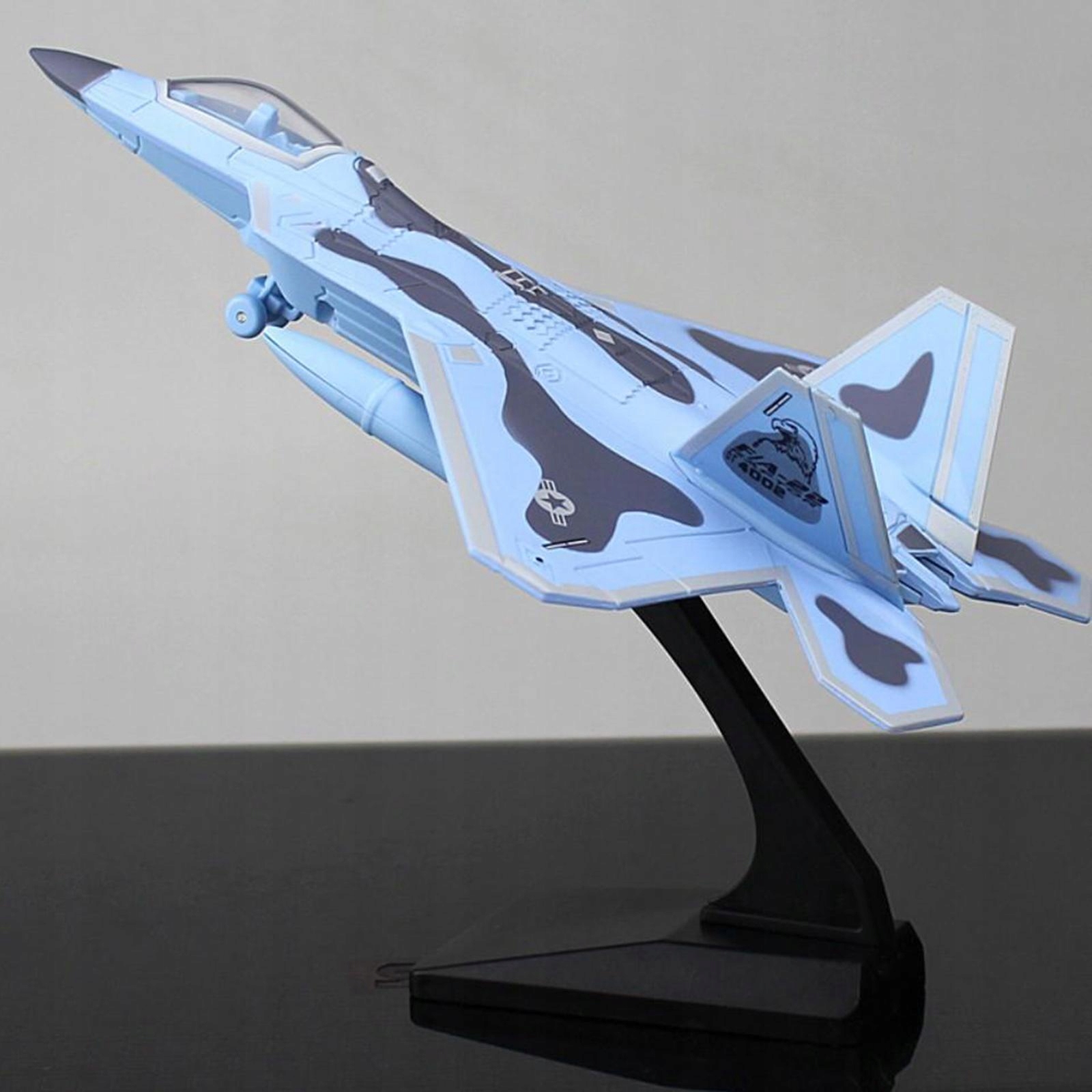 Model samolotu w skali 1:100 niebieski Rodzaj brak informacji