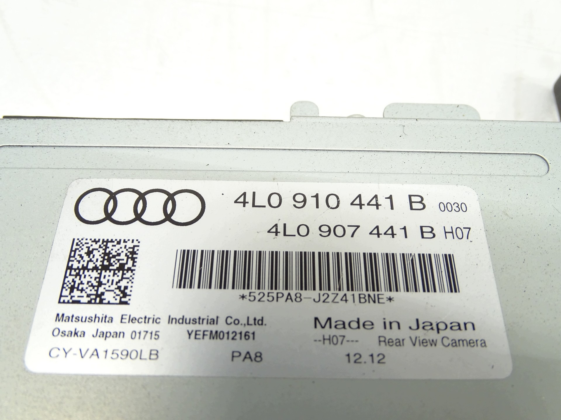 module control unit KAMERY reversing AUDI Q7 4L 4L0910441B