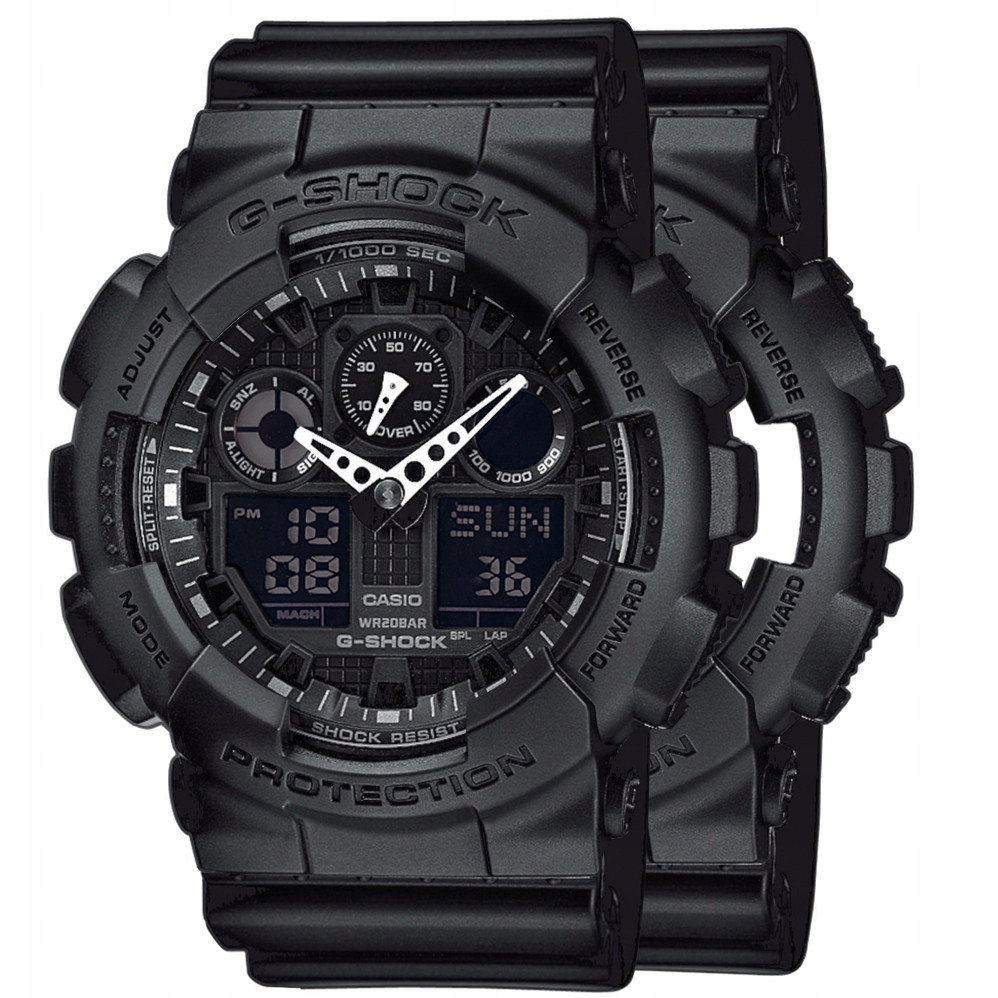Sada G-shock GA-100-1A1ER Černá