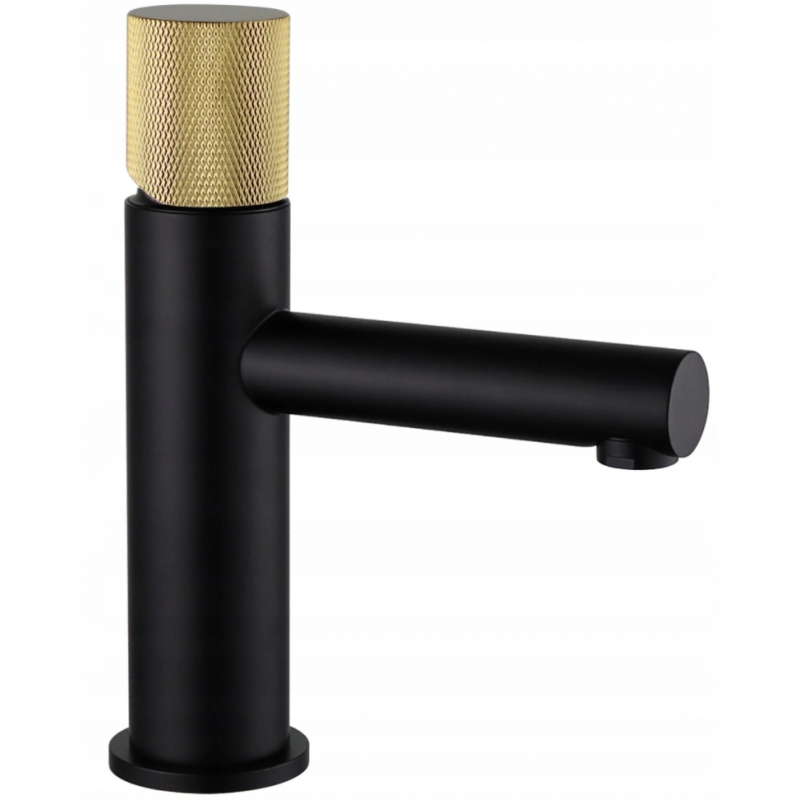 Mexen Elba One umyvadlová baterie, Černá/Zlatá