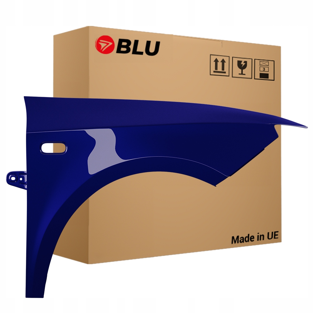 Blatník Blu Seat Ibiza IV 4 6J LW5U pravý modrý 08-17 přední pozink