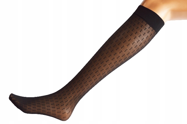 

Calzedonia podkolanówki czarne ażurowe Uni