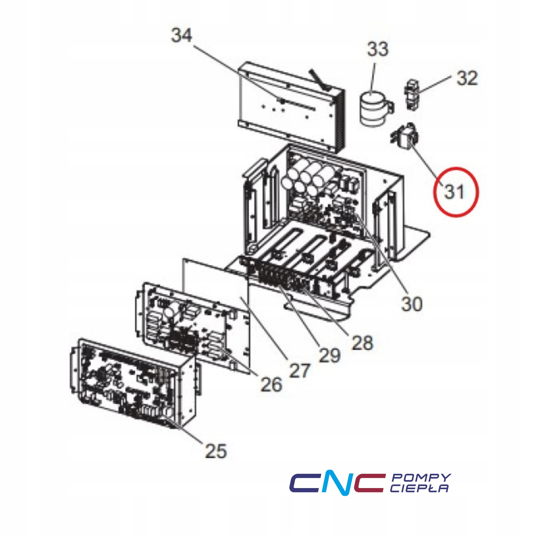 S70K90259 259314 – Reaktor (dławik) do pomp ciepła Mitsubishi Electric Zubadan