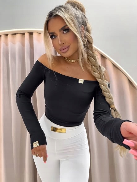 Bluzka La Monne Lovely czarna Uni lamonne basic