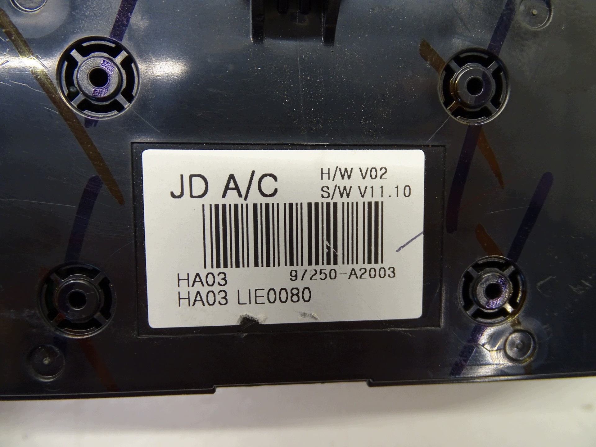 PANEL klími klimatizaci KIA CEED 2 97250-A2XXX
