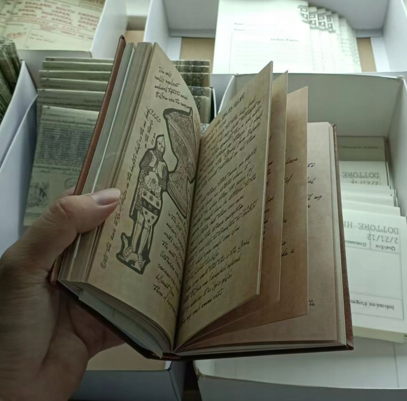 Indiana Jones Grail Diary Reproduction of props Okładka miękka