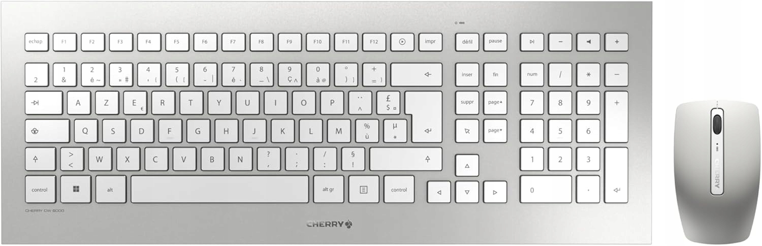 Bezdrátová klávesnice myš Cherry Dw 8000 Francouzské Azerty