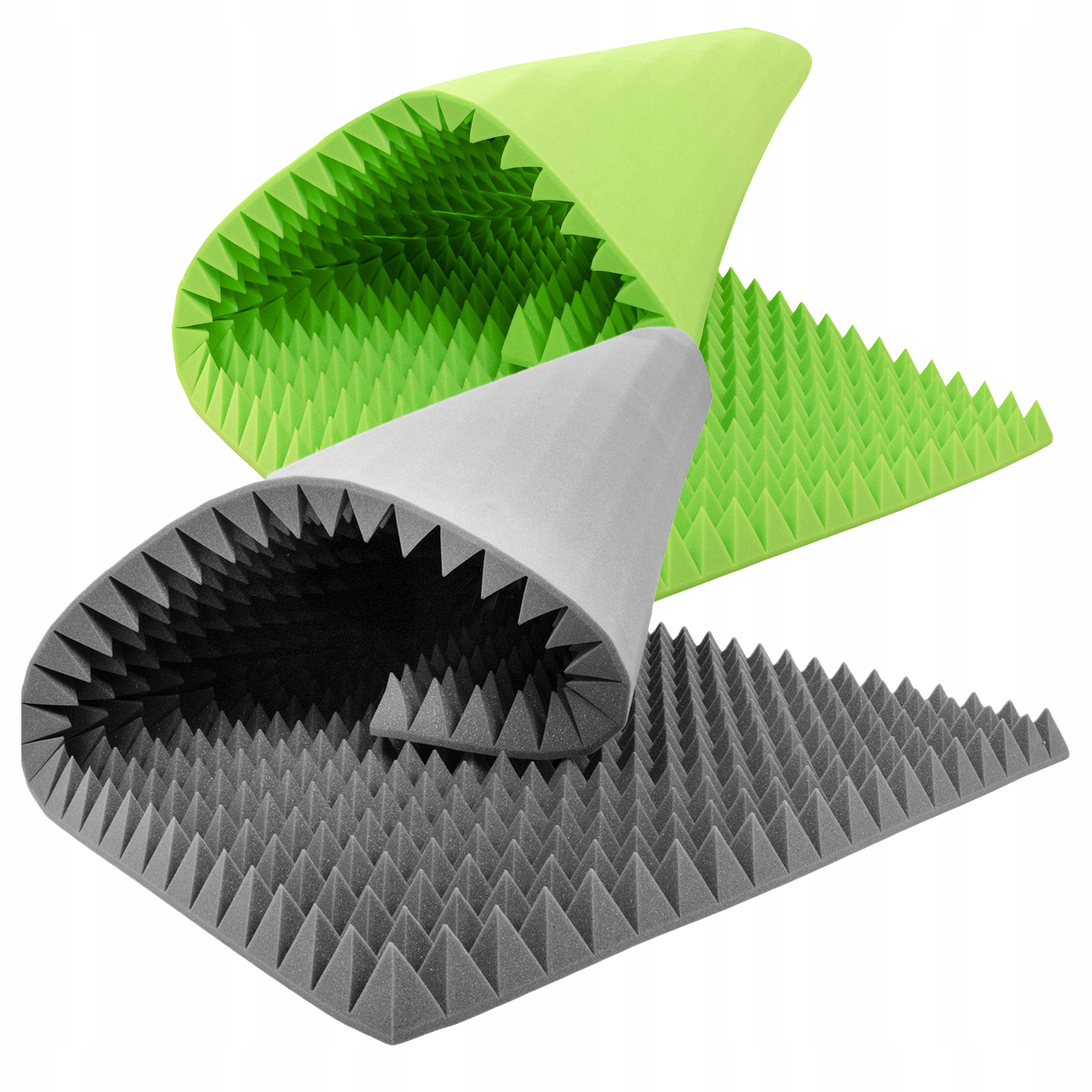 Akustická pena Pyramída 7 cm, účinná absorpcia nežiaducich zvukov