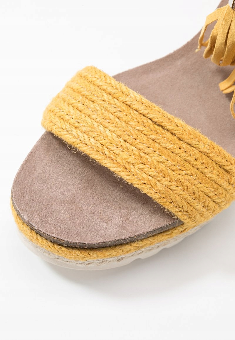 Espadryle damskie na koturnie Refresh 41 Wzór dominujący bez wzoru