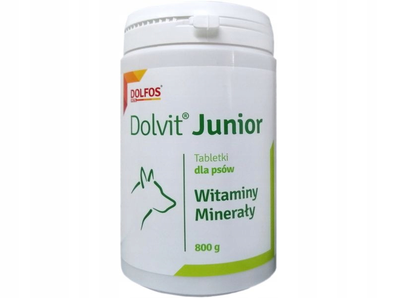 Levně Dolvit Junior 800 g tablety Vitamíny a minerály pro štěňata a mladé psy