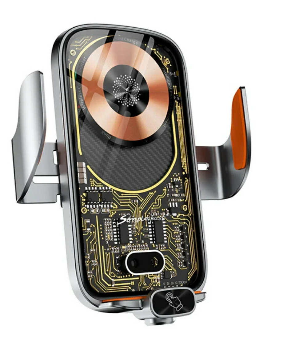 Uchwyt Samochodowy z Ładowarka Indukcyjna Uchwyt Bezprzewodowa Ładowarka Qi