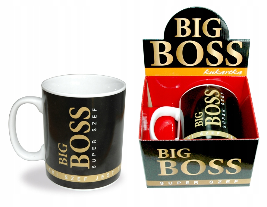 

Kubek Porcelanowy Gigant Dla Szuper Szefa