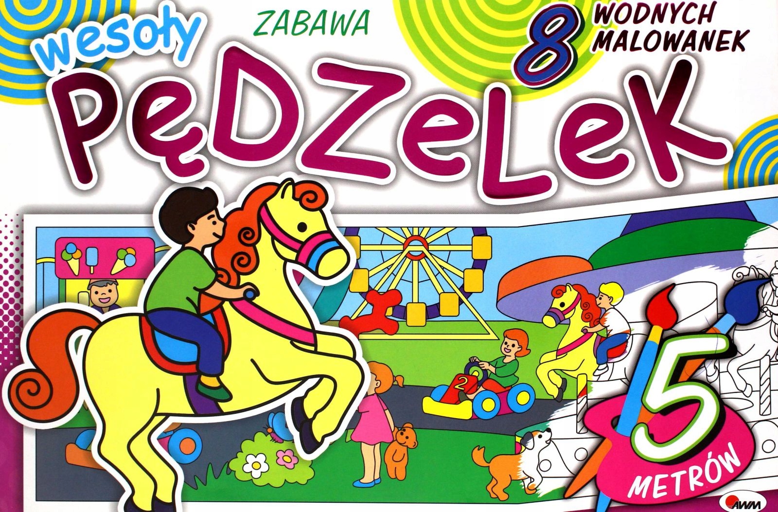 Wesoły Pędzelek Zabawa [książka]