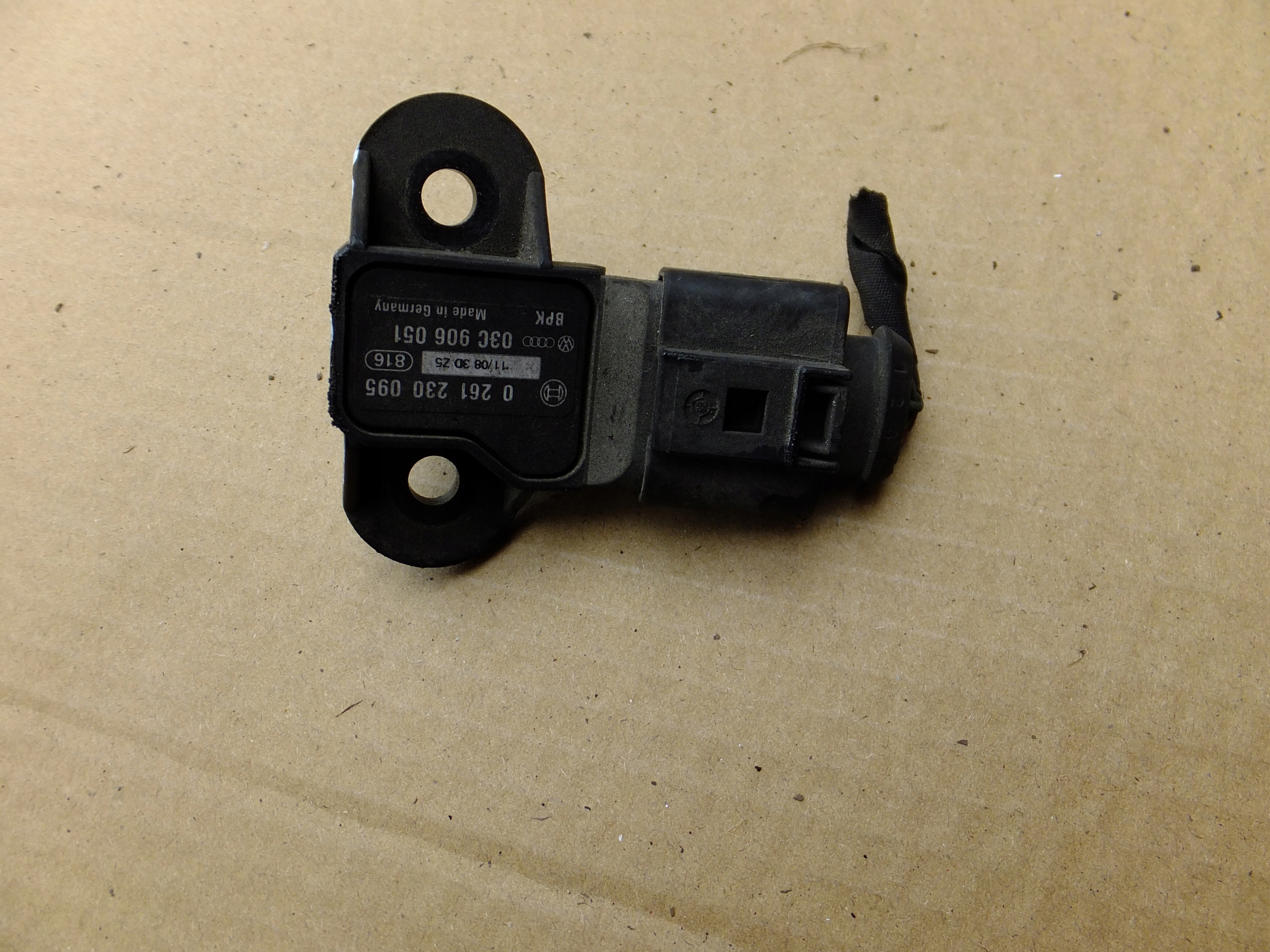 Sensor Druck map sensor vw touran und 2,0 B 0261230095