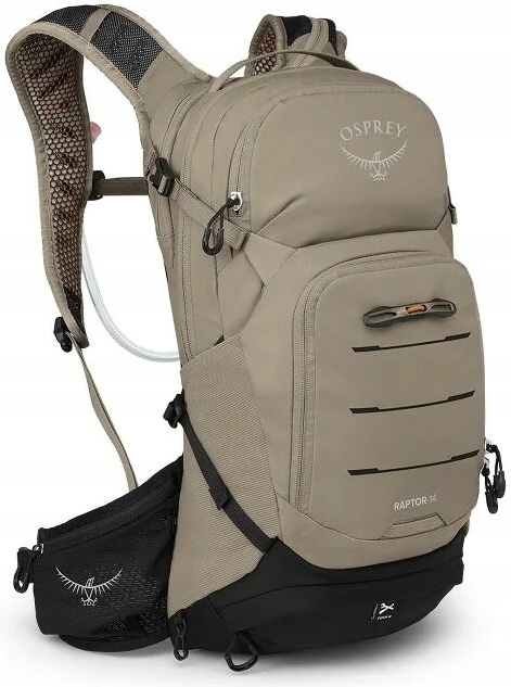 Plecak Rowerowy Osprey Raptor 14 L Bukłak 2,5L Pediment Grey