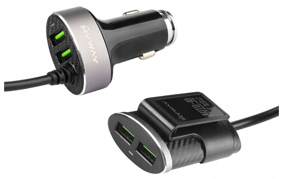 M6O26 ŁADOWARKA SAMOCHODOWA 100cm 12/24V 4xUSB AUT Producent inny