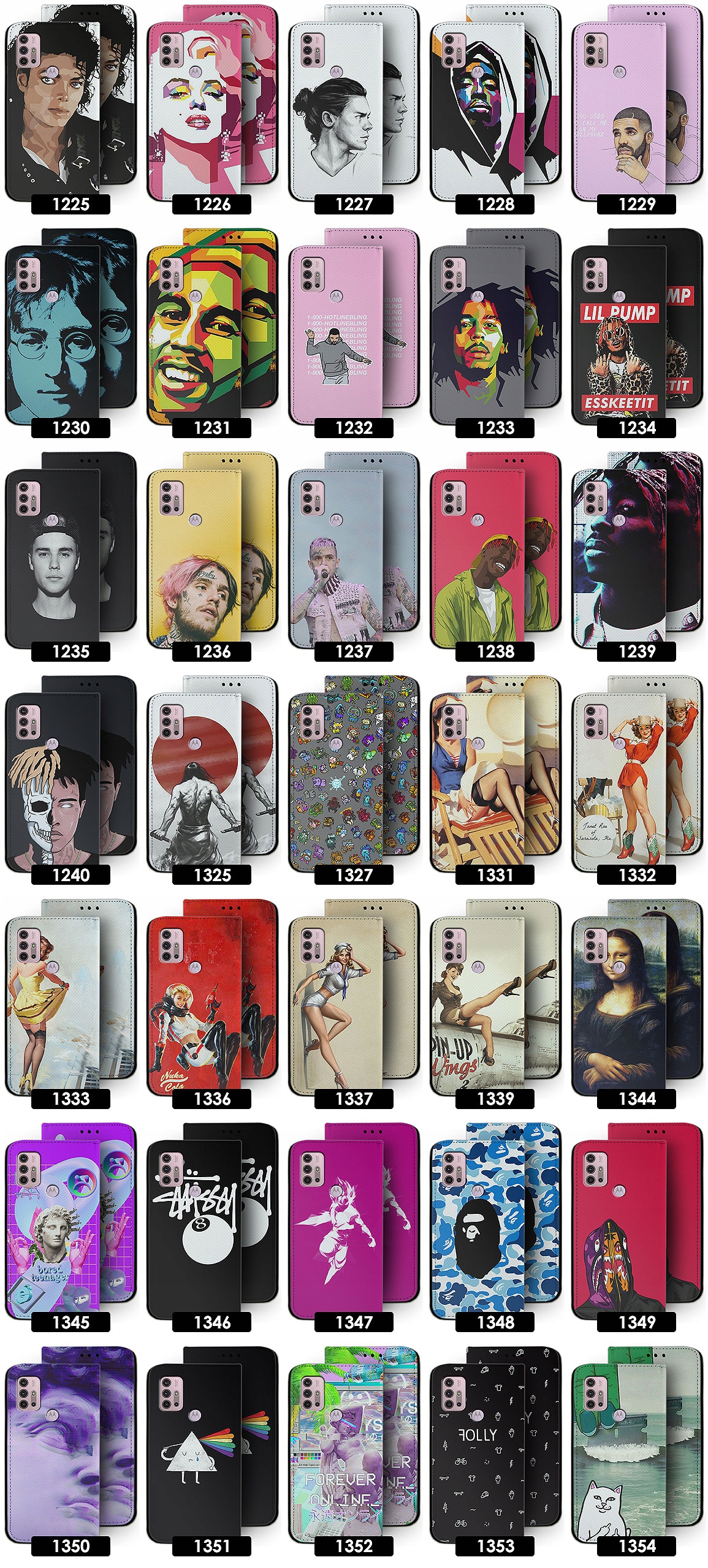 ETUI NAJŁADNIEJSZE DO MOTOROLA MOTO G10 G30 WZORY Waga produktu z opakowaniem jednostkowym 0.3 kg