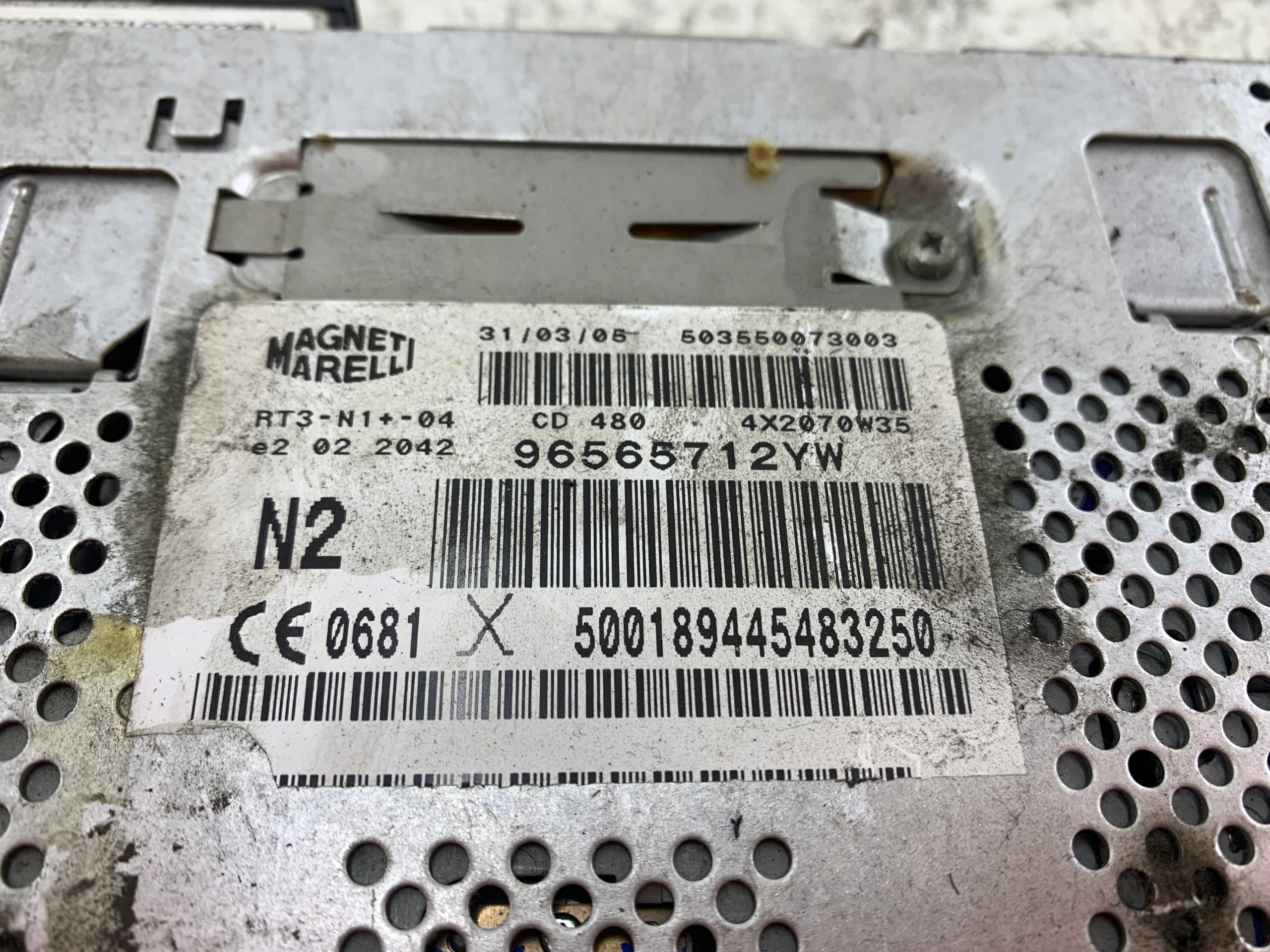 CITROEN C5 und PEUGEOT 407 RADIO original NAVI CD 96565712YW