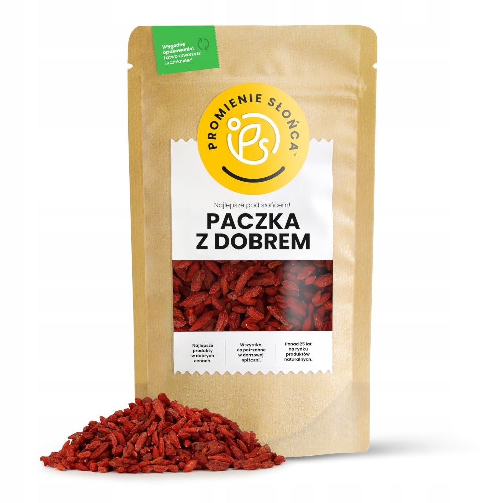 Jagody goji 250g PromnienieSlonca Marka Promienie Słońca
