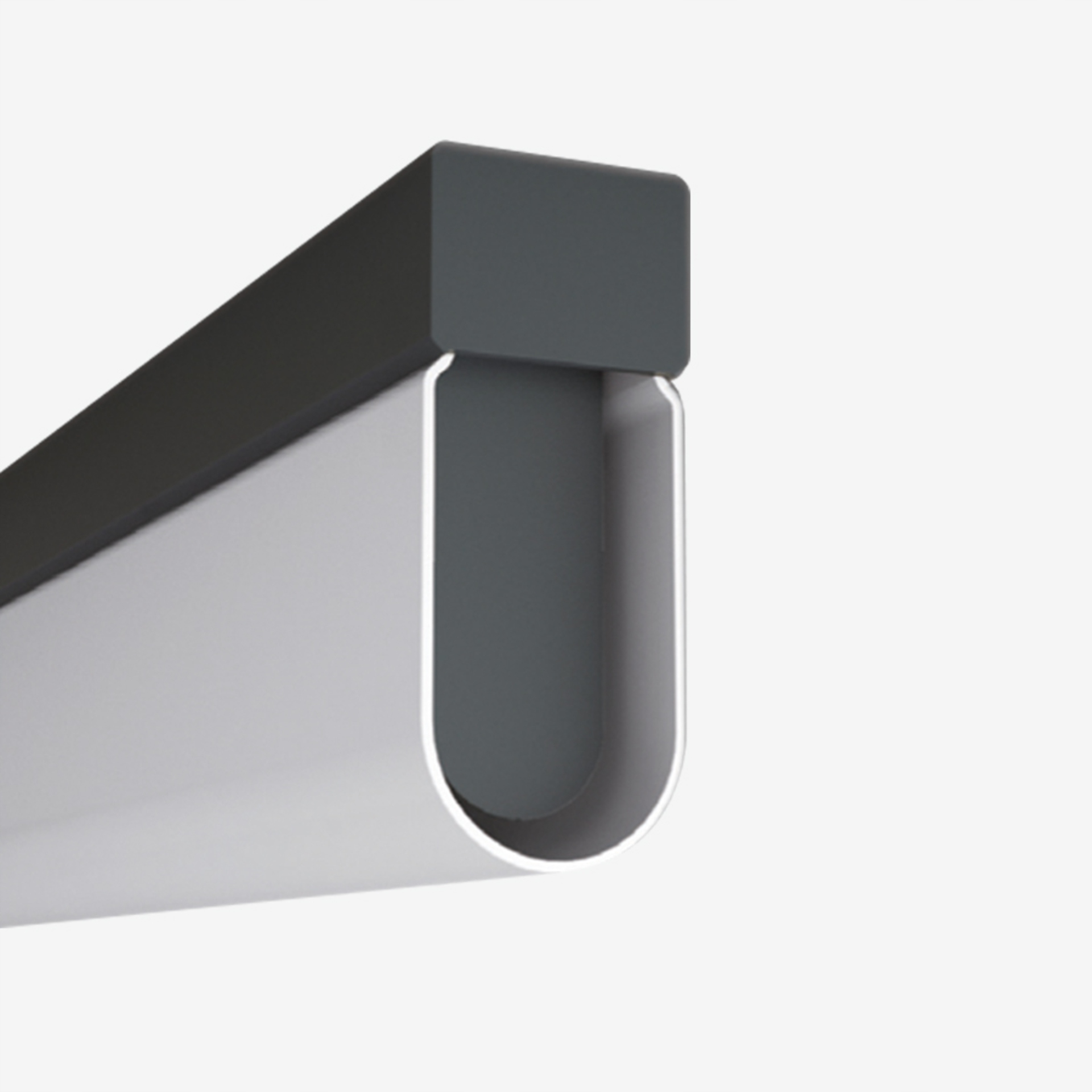 Lucis stropné a nástenné svietidlo Aula 8,4W Led 4000K akrylátové sklo šedá