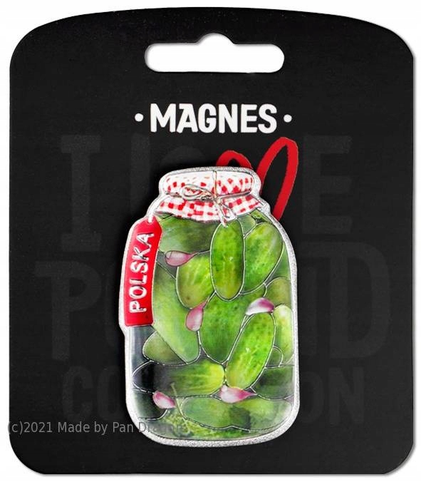 

Magnes I Love Poland Ogórki