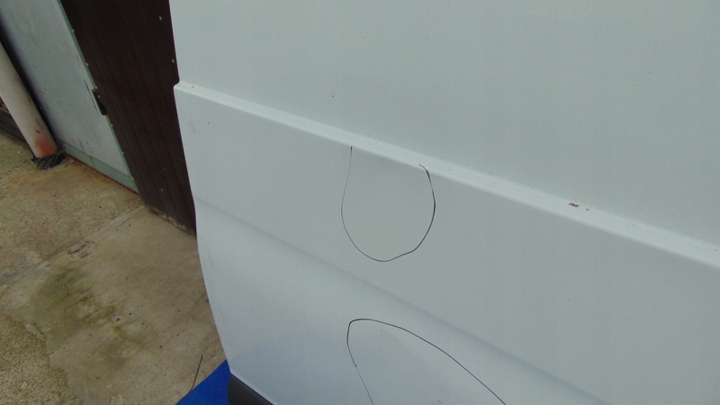 door sliding right side MERCEDES SPRINTER A910 A907 18-25R