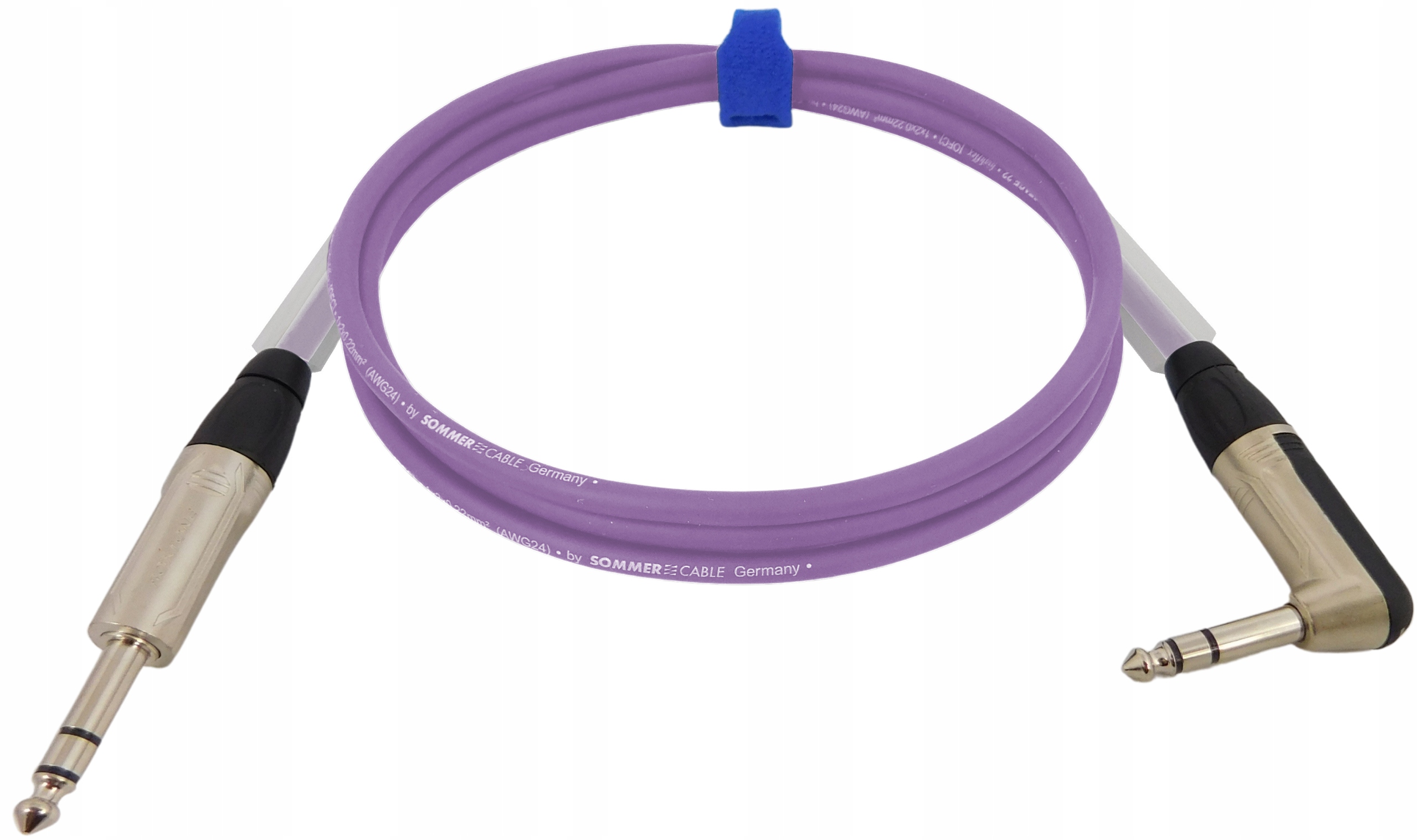 Kabel Sommer Stage Jack 6,3mm Roxtone Stereo 2m