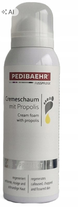 Pedibaehr Cremeschaum Mit Propolis – Krémová pěna s propolisem 125 ml