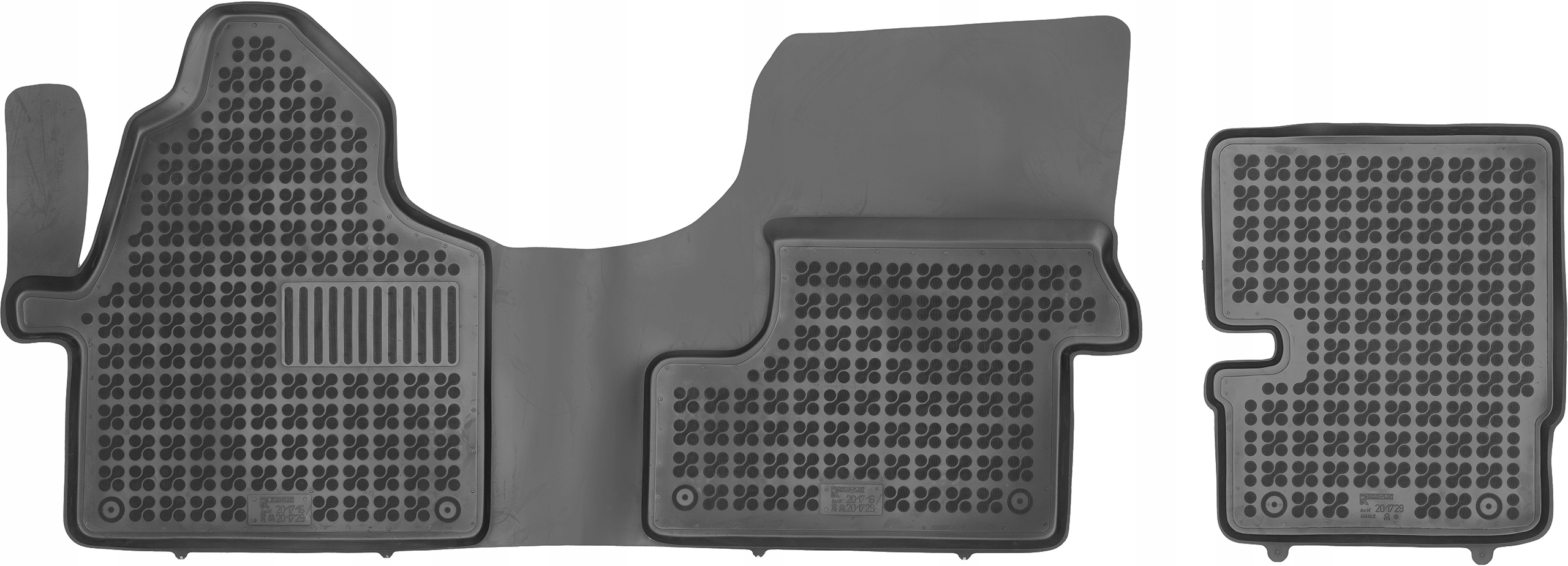 Mercedes Sprinter II 2os 2006-2018 Коврики РЕЗИНА