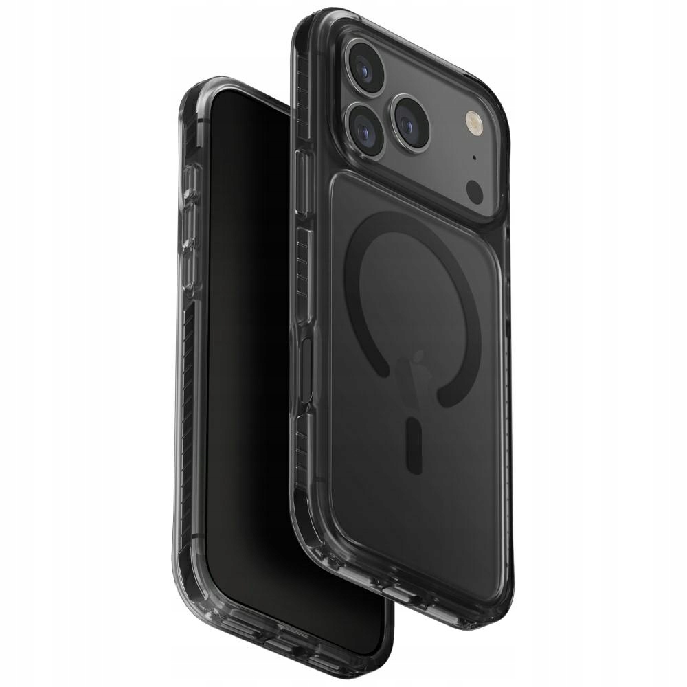Pouzdro Uniq Combat pro iPhone 17 Pro Max Magclick Charging, černé
