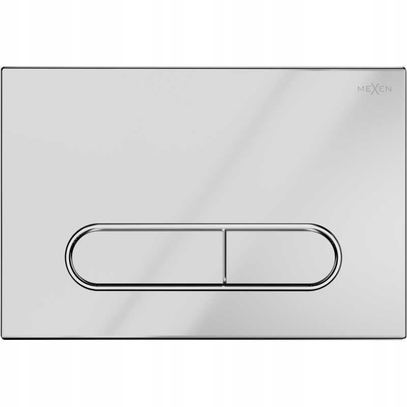 Mexen Fenix 11 splachovacie tlačidlo, Lesklá chrómová