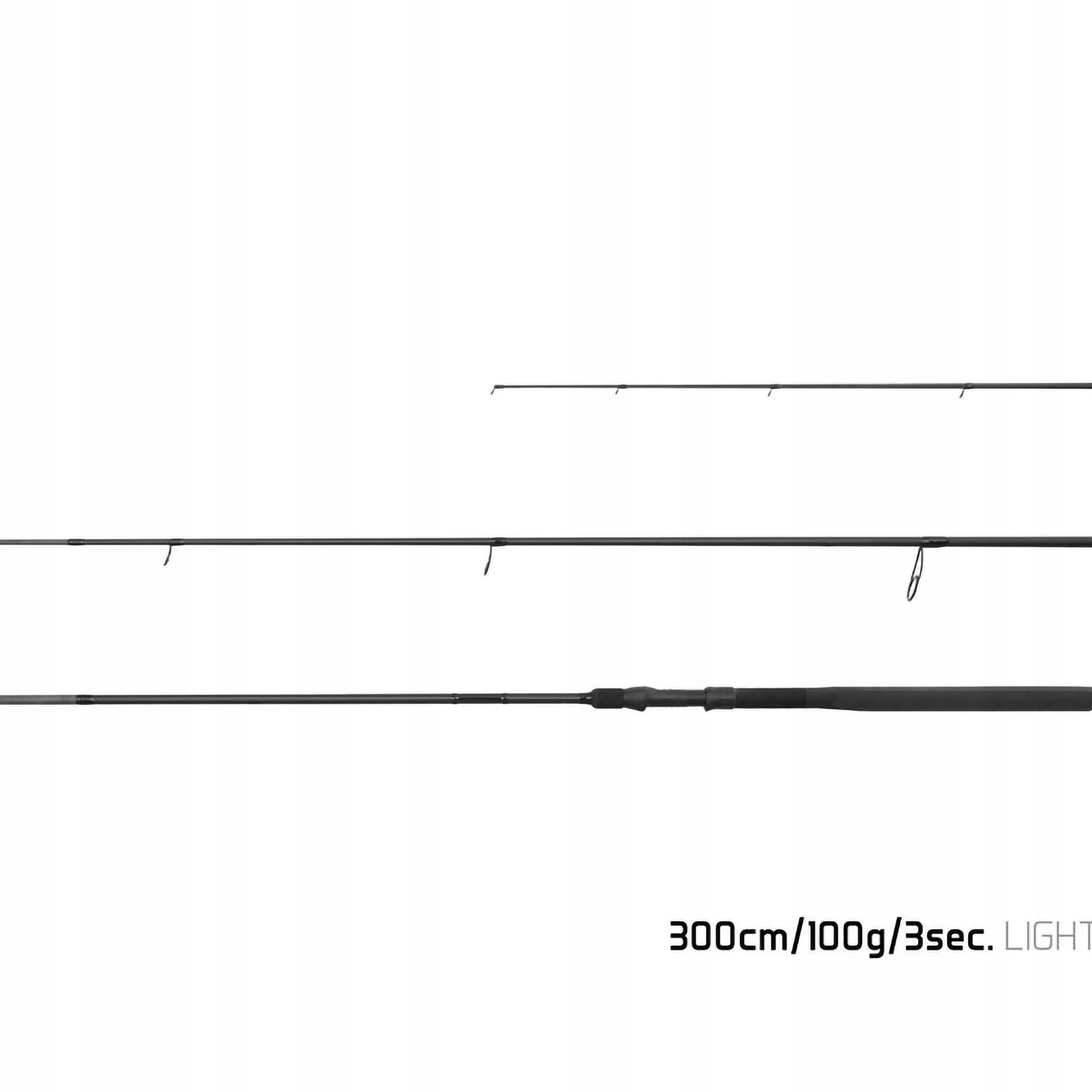 Wędka Delphin Magma Reaxe 30T 300cm/100g/3 składy