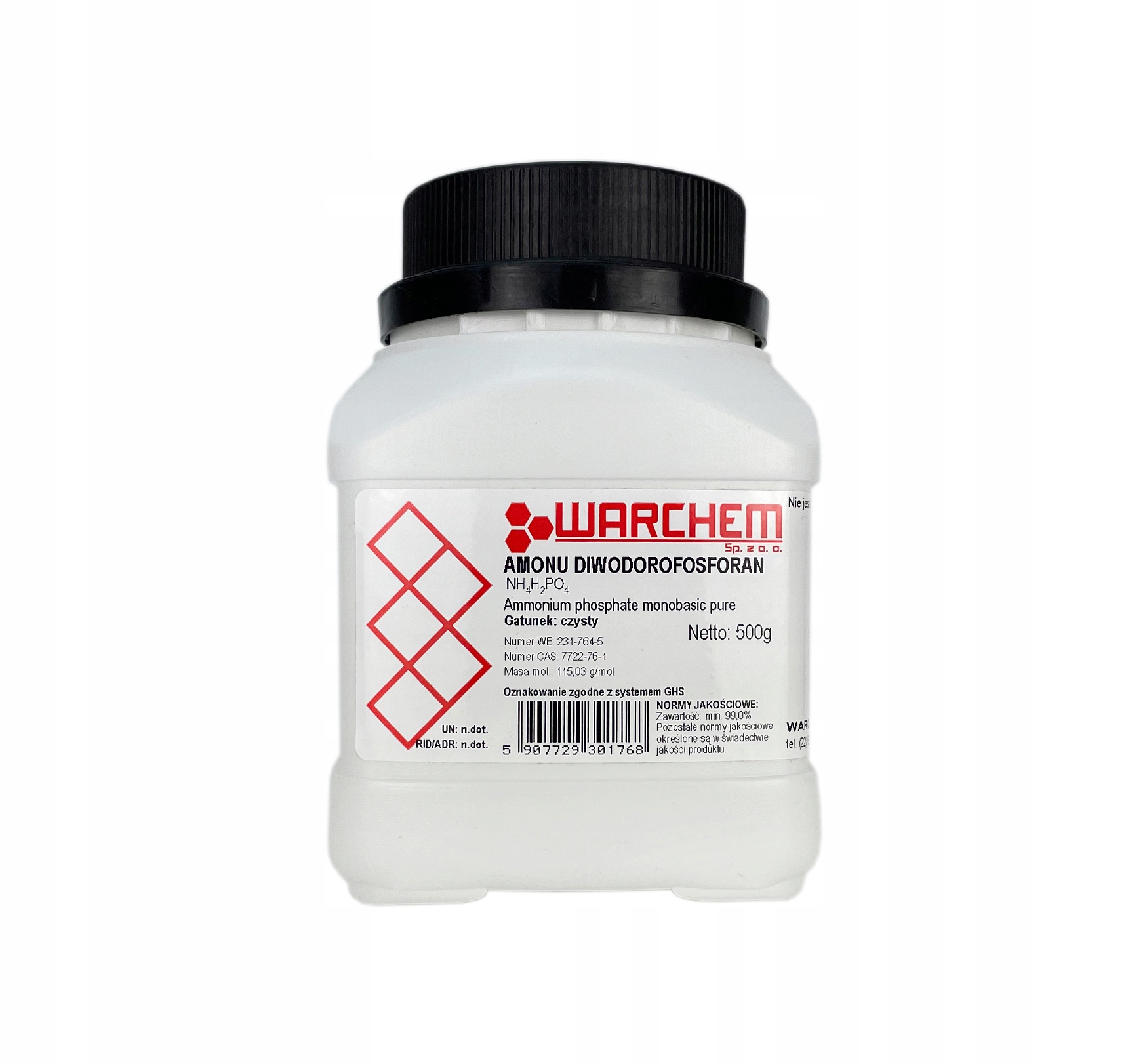

Diwodorofosforan Amonu czysty 500g