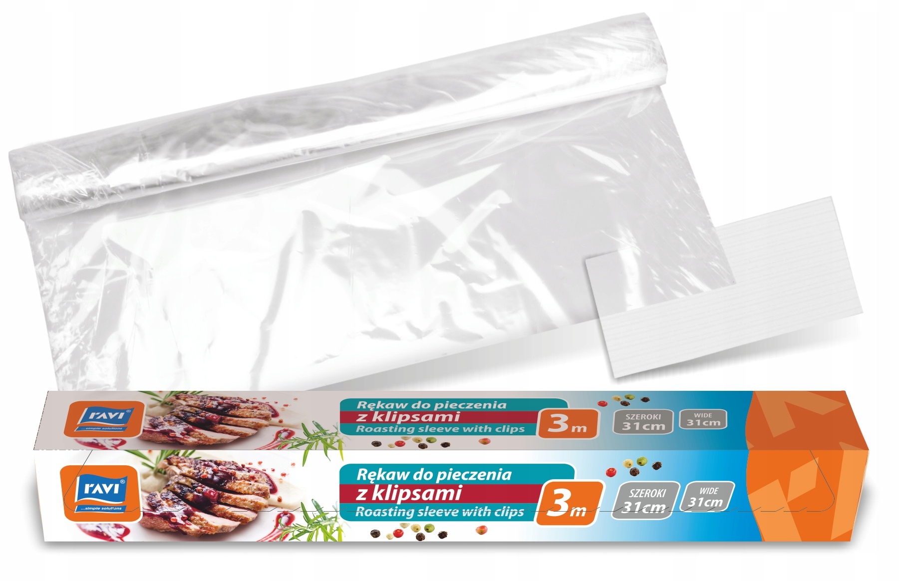 

Rękaw Do Pieczenia Z Klipsami