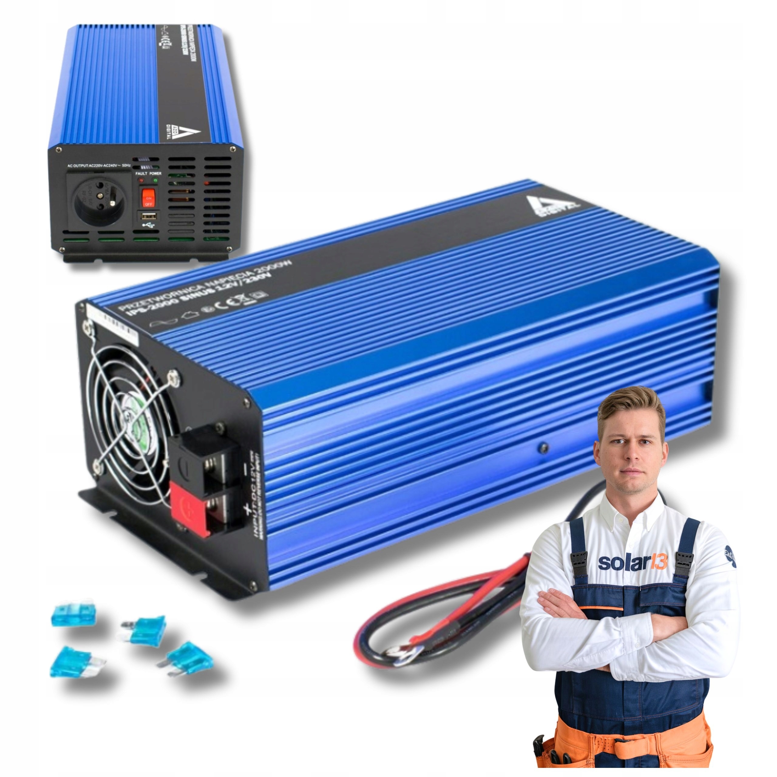 Azo Menič napätia 12V Sinus IPS-2000S