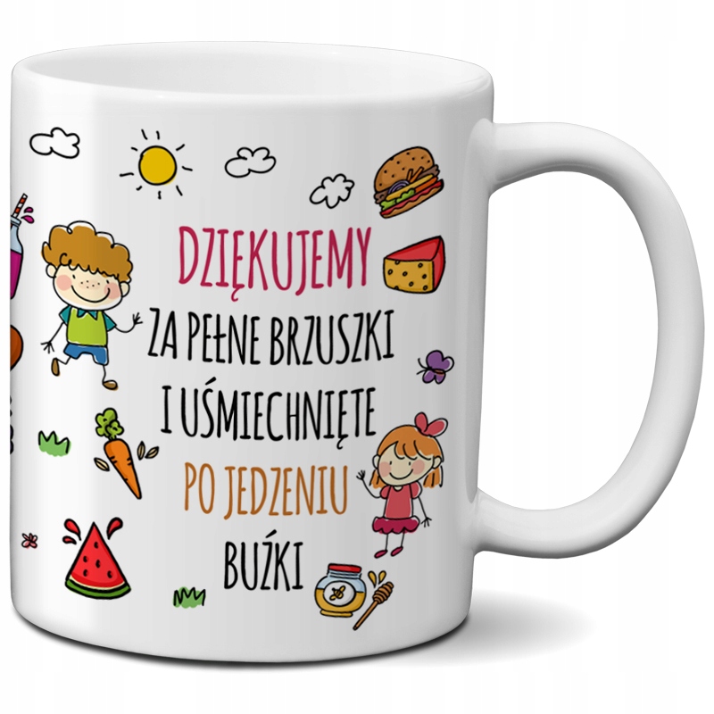 KUBEK PODZIĘKOWANIE DLA PRZEDSZKOLNEJ KUCHARKI