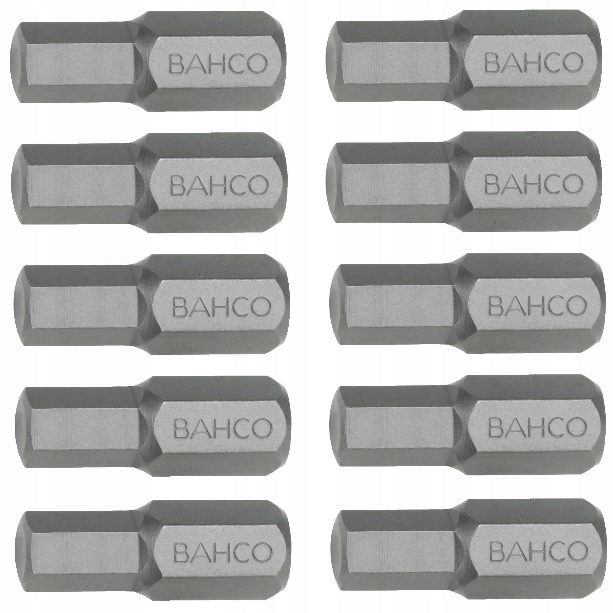 Bahco Końcówka Bit do wkrętarki imbus Ampul H2 10 szt