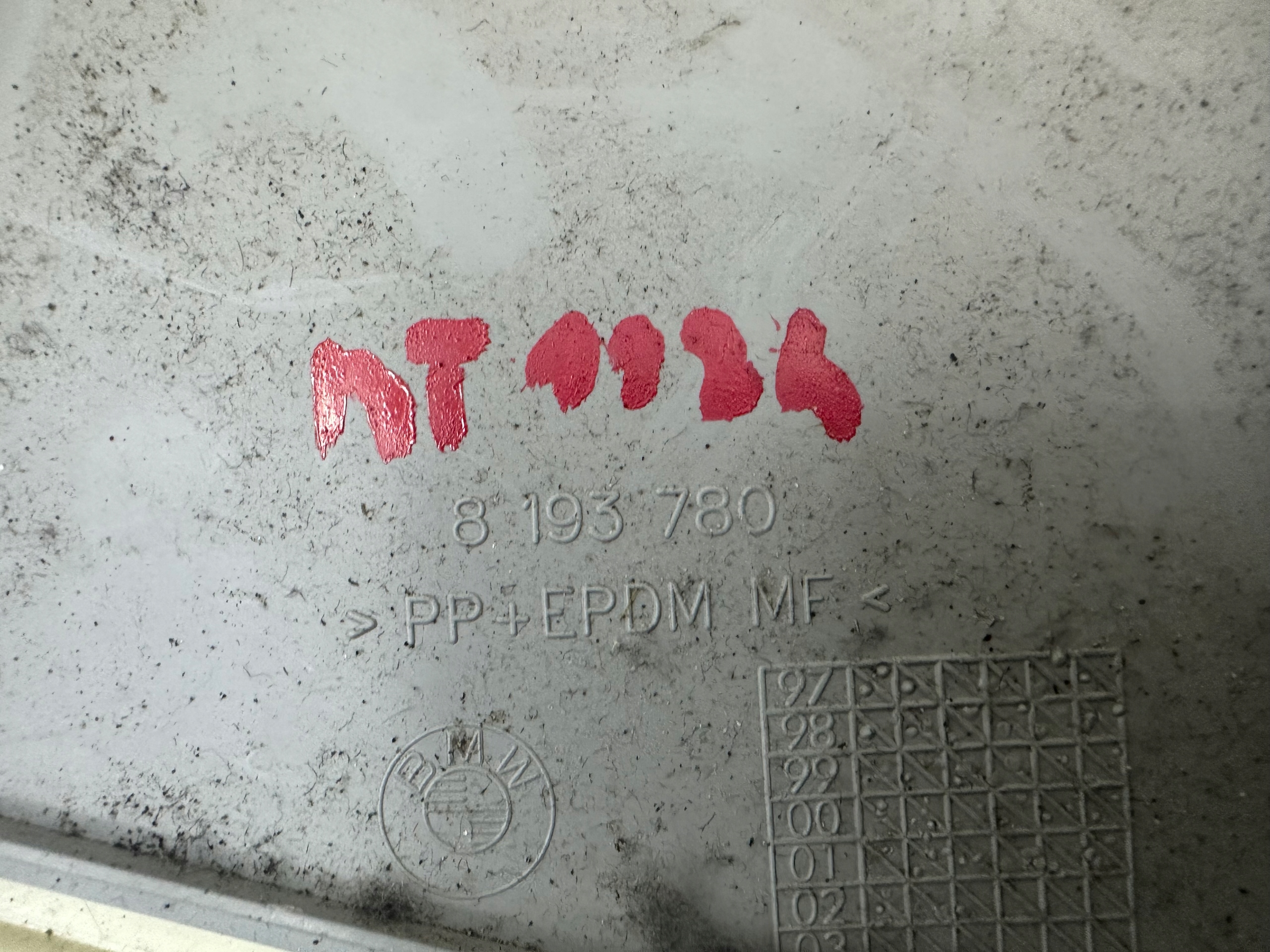 8193780 Blende Abdeckung slupka rechts BMW E46