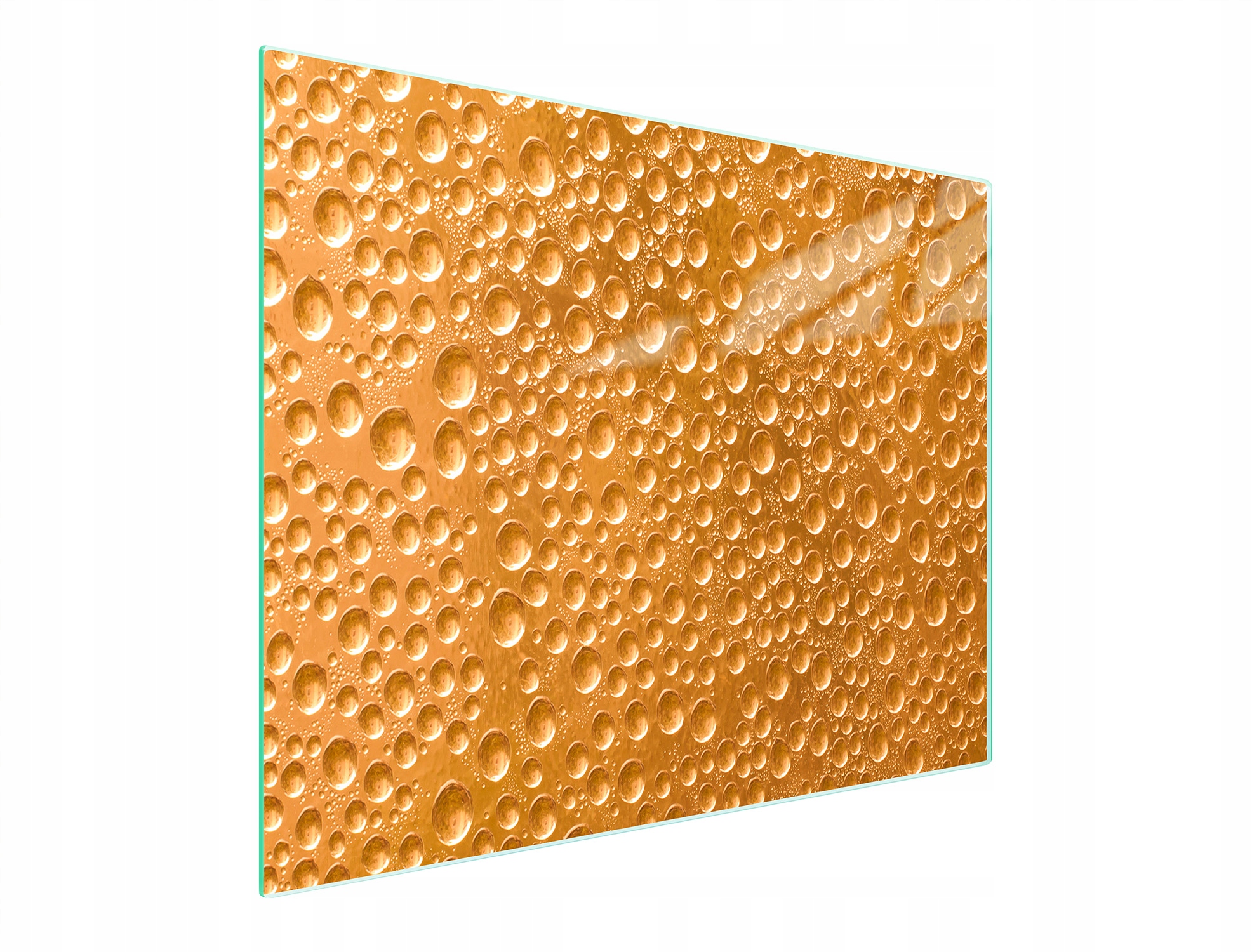 Skleněná Krájecí Deska 52x30 Kapky Tvrzené Sklo