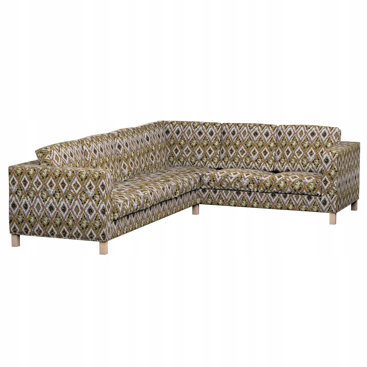 Potah na rohovou pohovku levostranný Karlanda Ikea oranžový