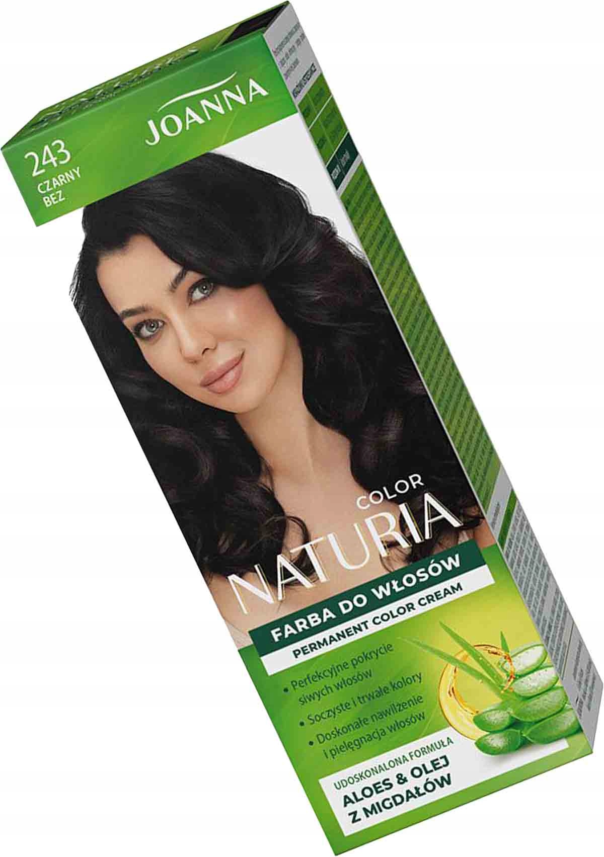 

Joanna Naturia Farba 243 Czarny Bez