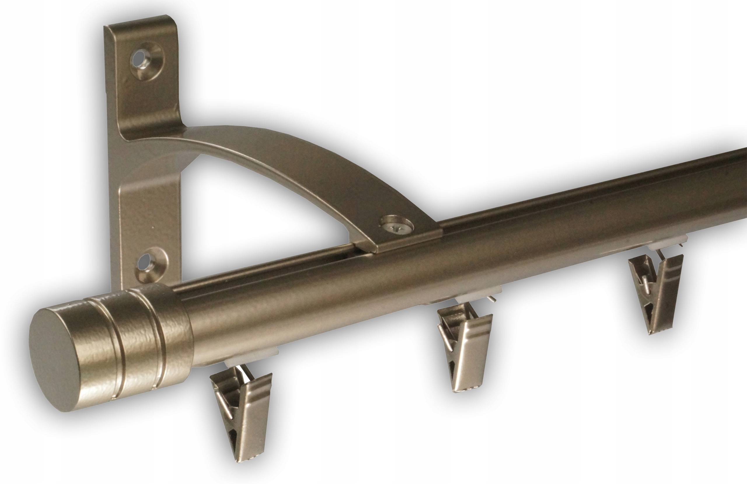 

Karnisz Szyna Aluminiowy Poj. Fi 19 140 CM Satyna