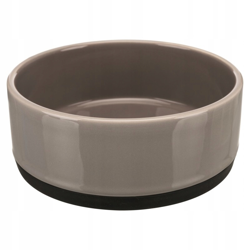 

Trixie Miska ceramiczna z gumą 0.75l 16cm szara
