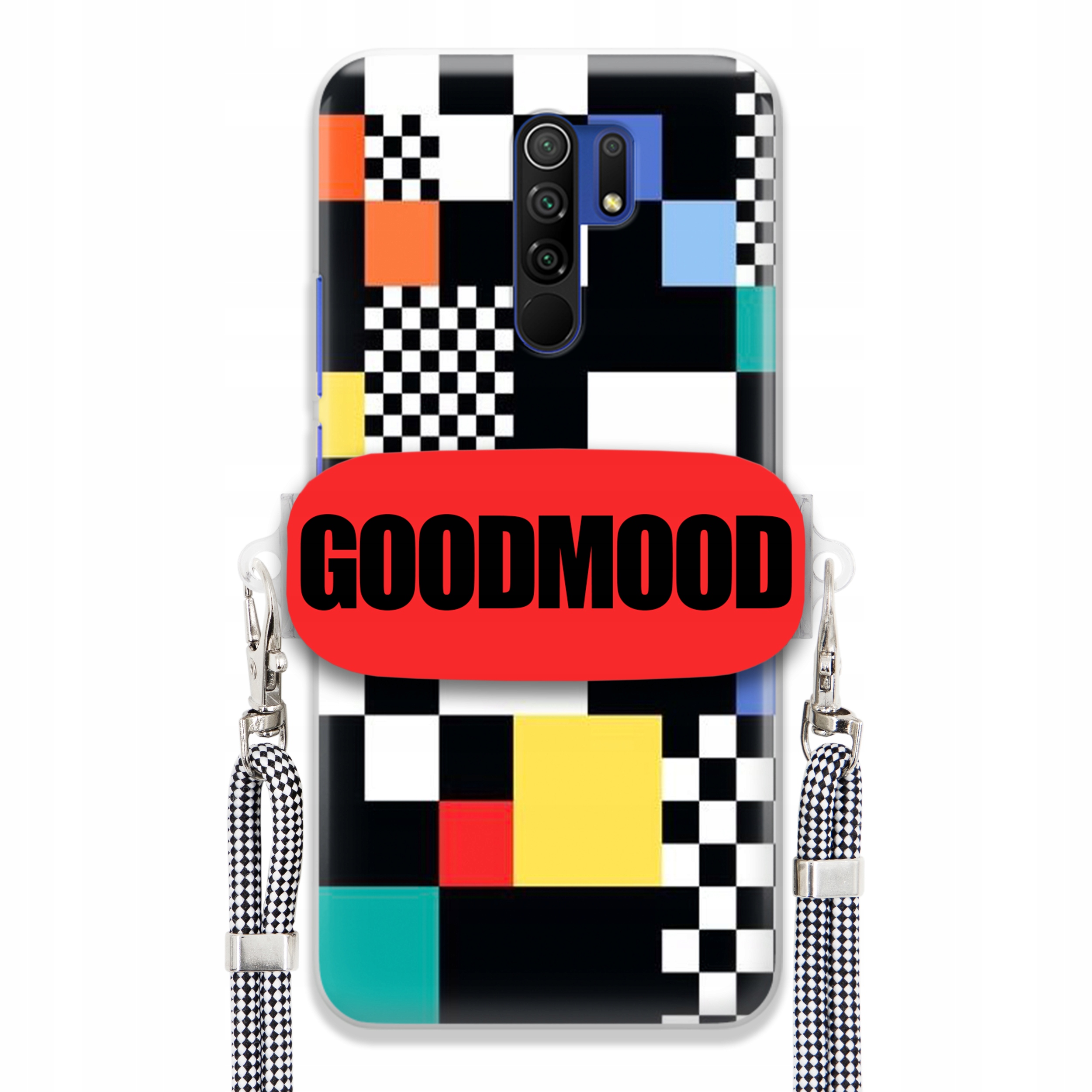 Pouzdro Pro Xiaomi Redmi 9 Case Držák Na Vodítko Zebra Telefonu Pixelart MIX Vzorů