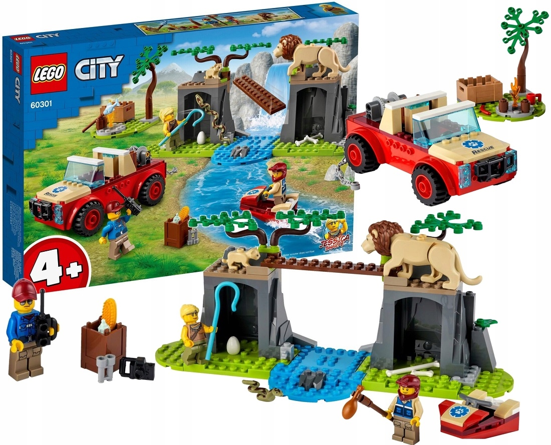 stavebnice Lego City Terénní Záchranáři 60301