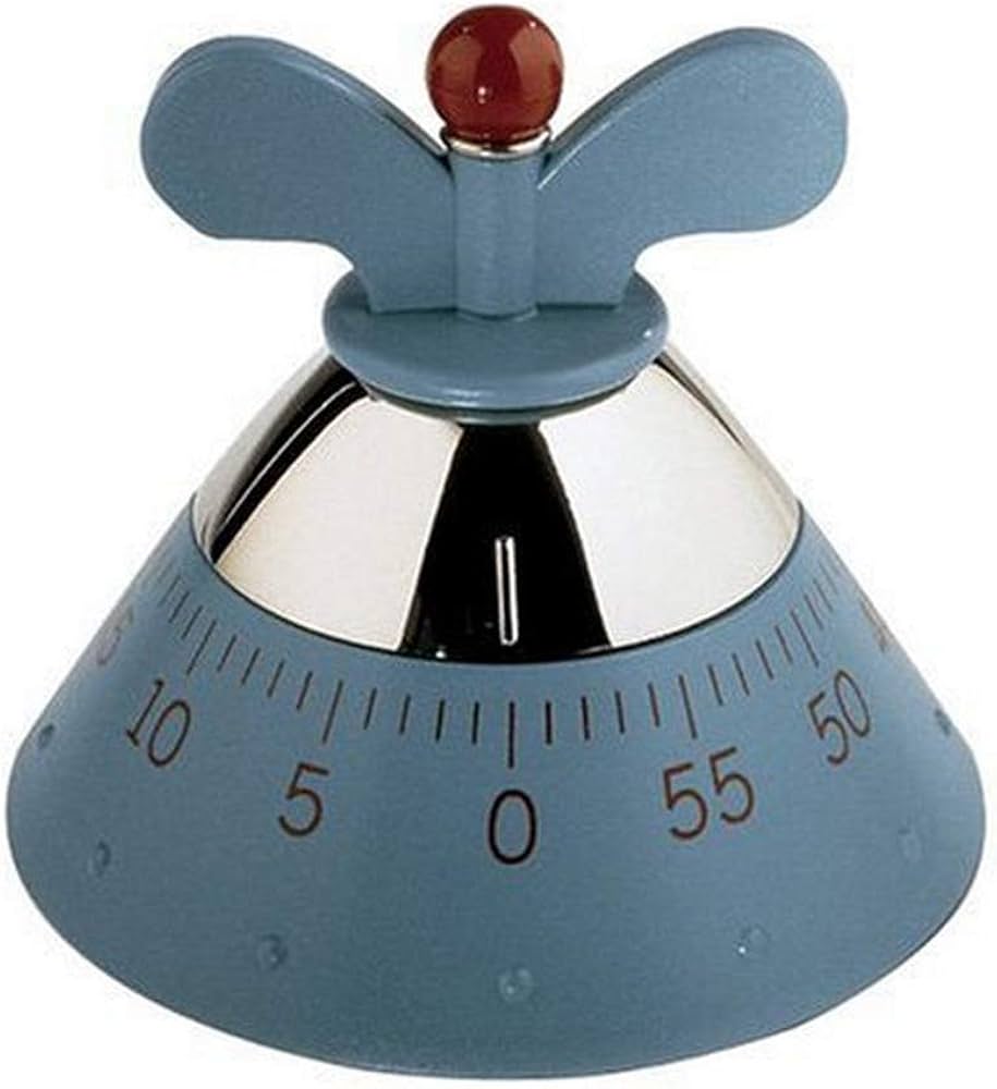 Alessi Kitchen Timer Kuchyňská minutka Modrá