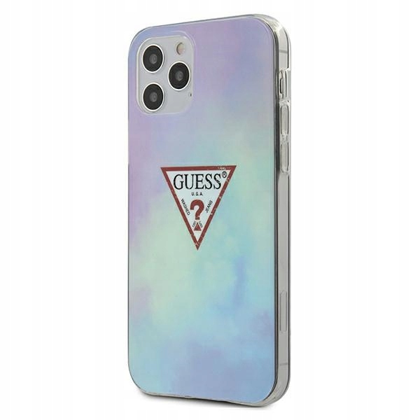 Guess Etui Hardcase Do Iphone 12 Pro Max 6,7 Indian Blue Tie Dye Collection