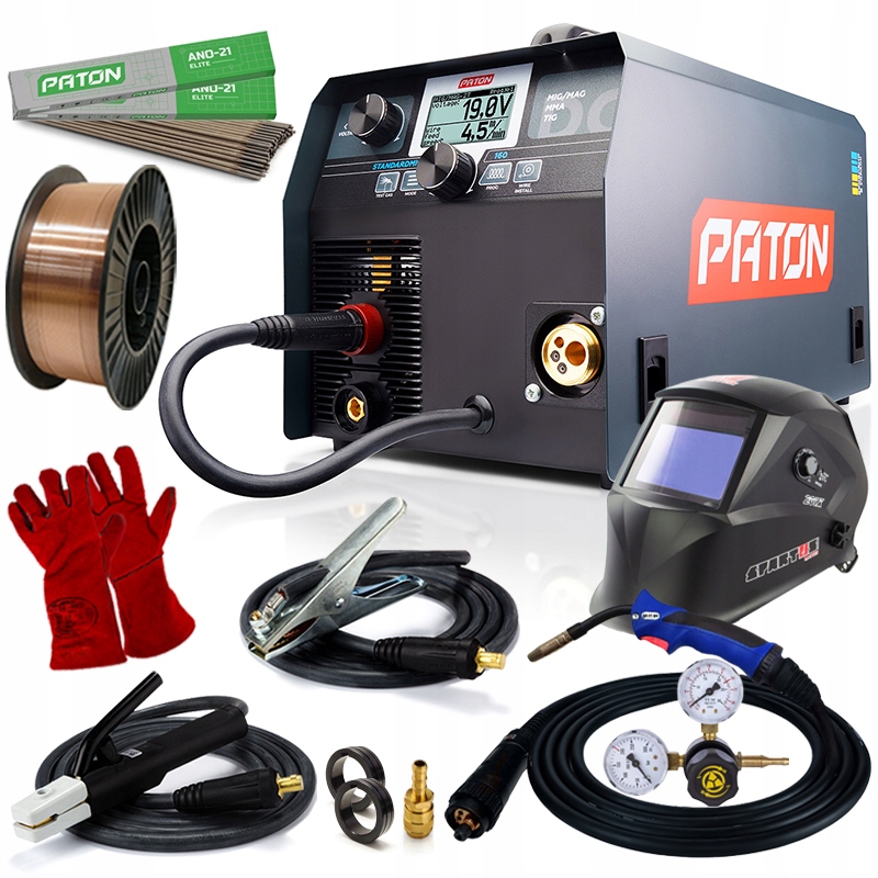 Svařovač Mig Mag Migomat Paton StandardMIG 160A Set