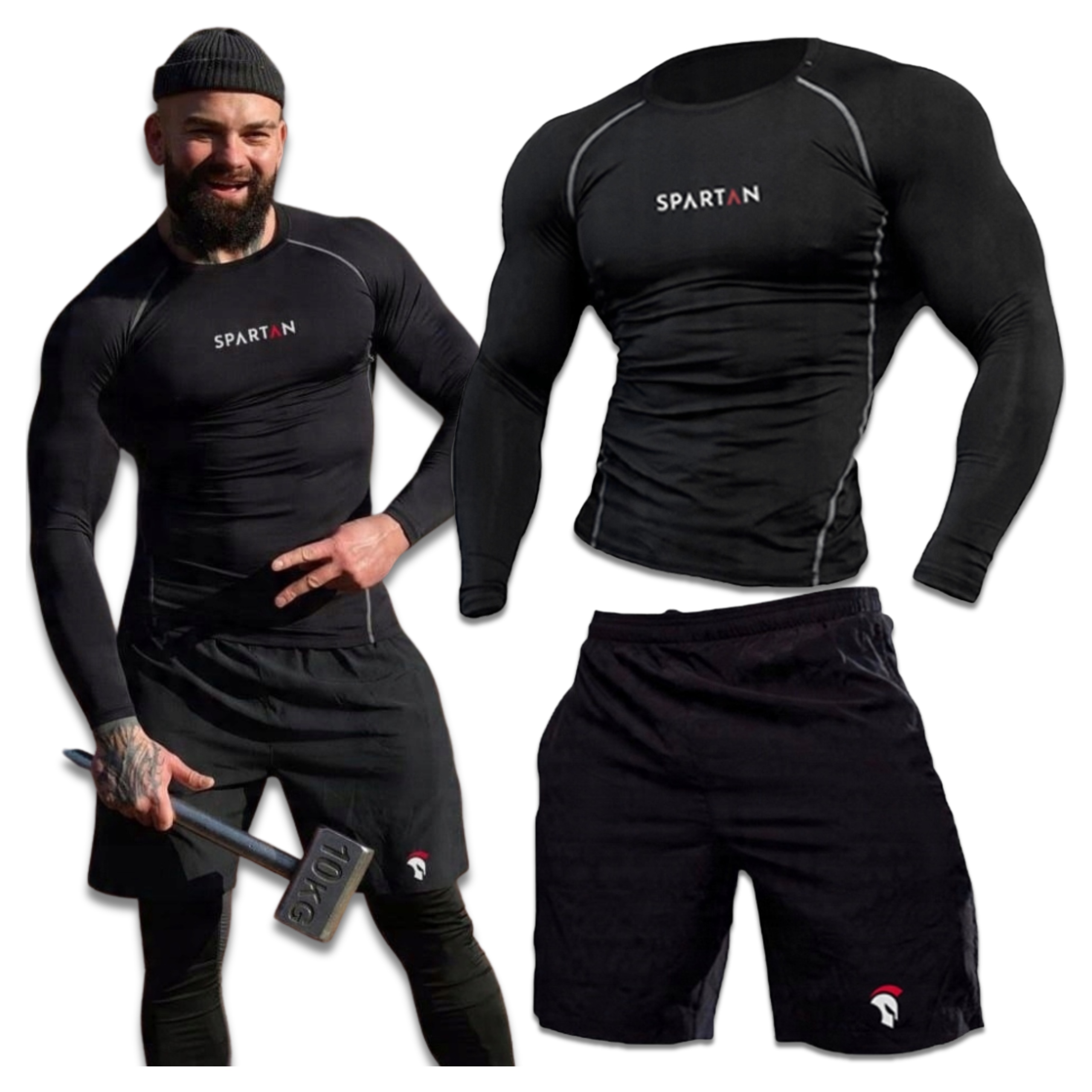 Tréninkový Komplet Mma Tričko Termoaktivní Kompresní Kalhoty M 2v1